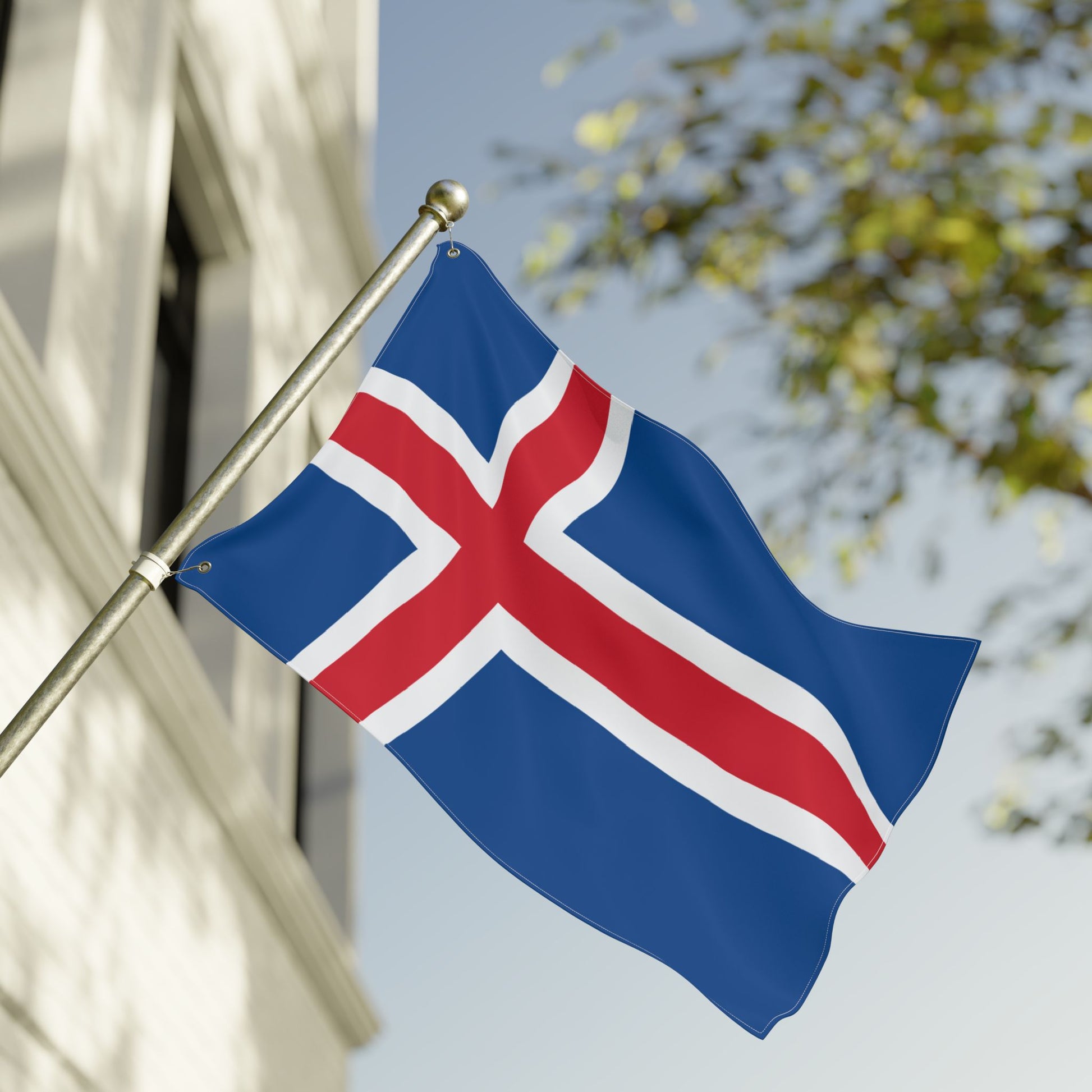 24'' × 36'' Iceland Flag with Grommets