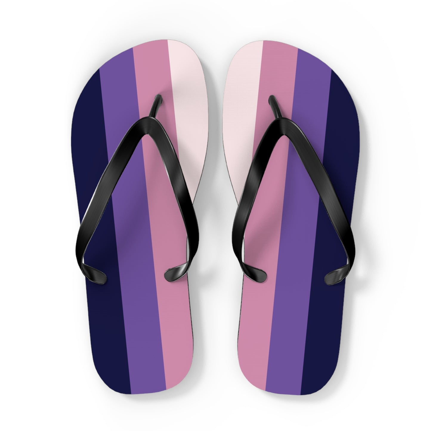 Asexual Spectrum Pride Flip Flops