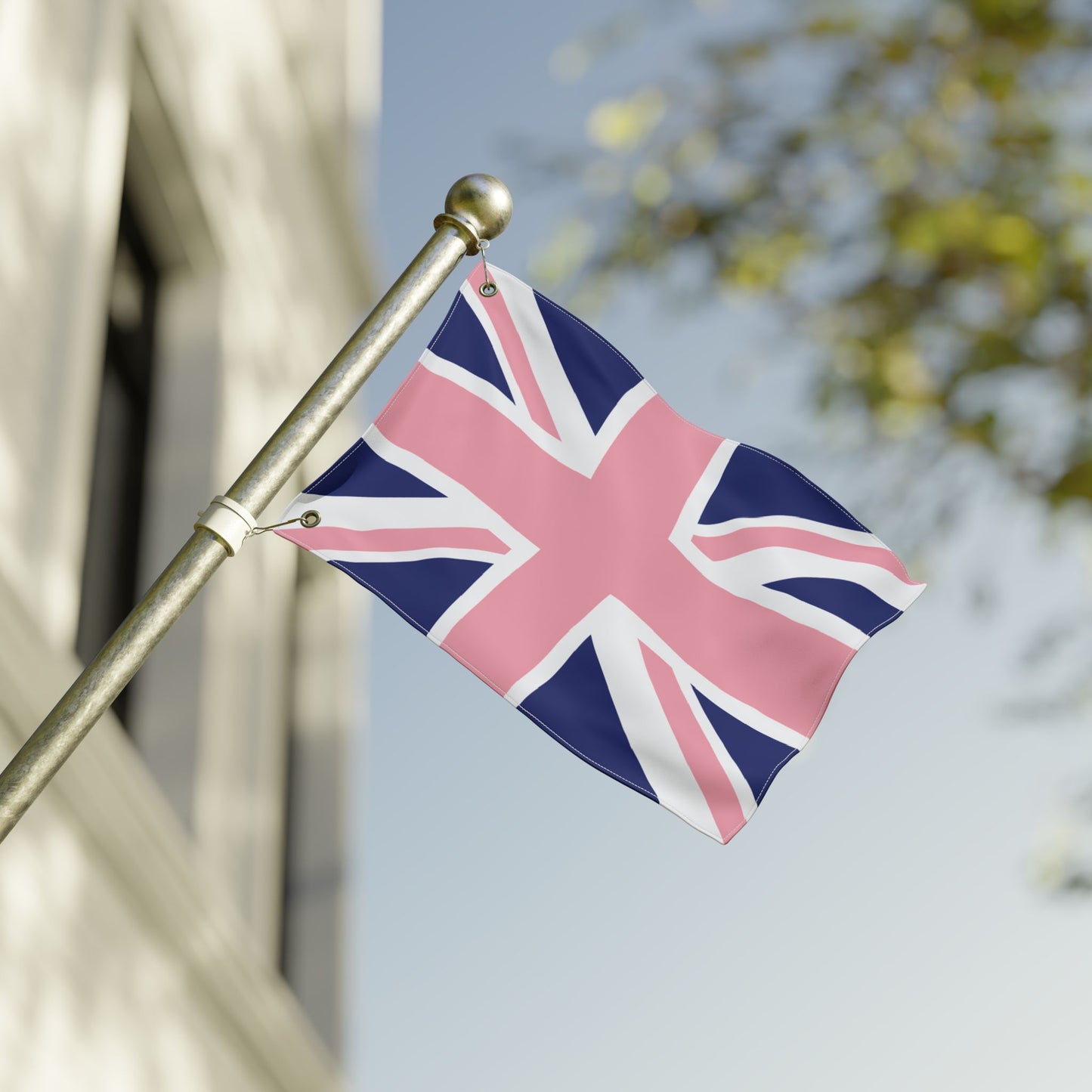 12'' × 18'' UK Gay Pride Pink Flag with Grommets