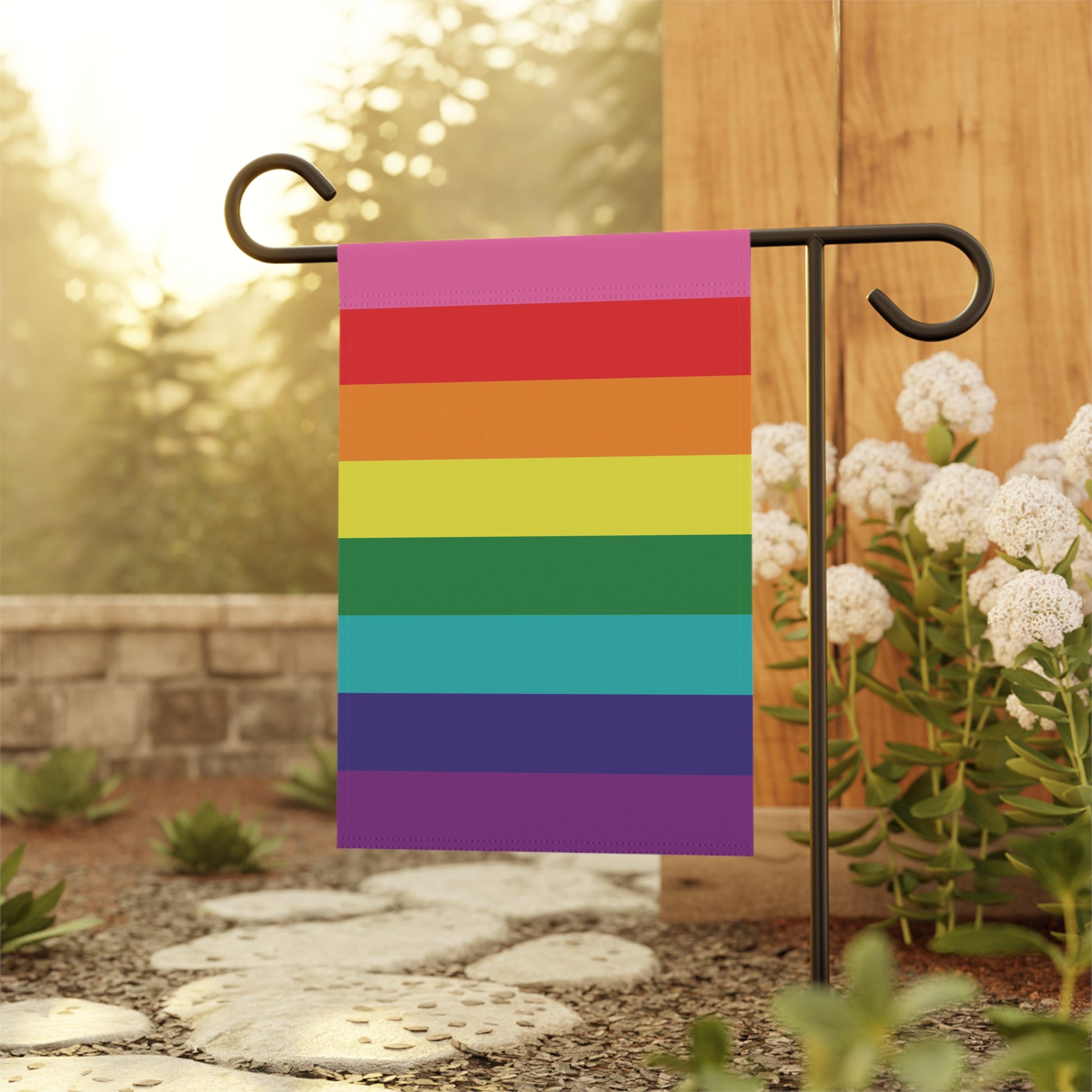 Gilbert Baker Rainbow Pride Garden Flag Banner