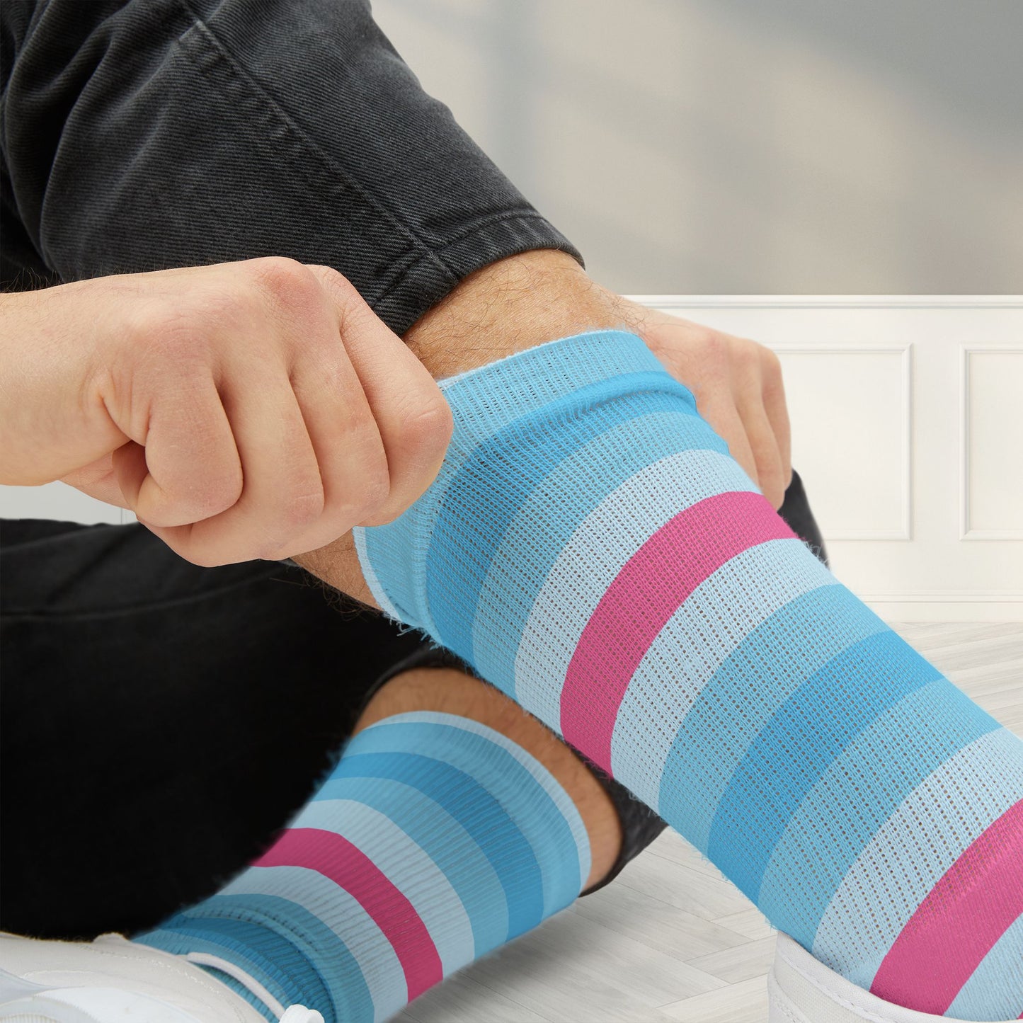 Transmasculine Pride Socks