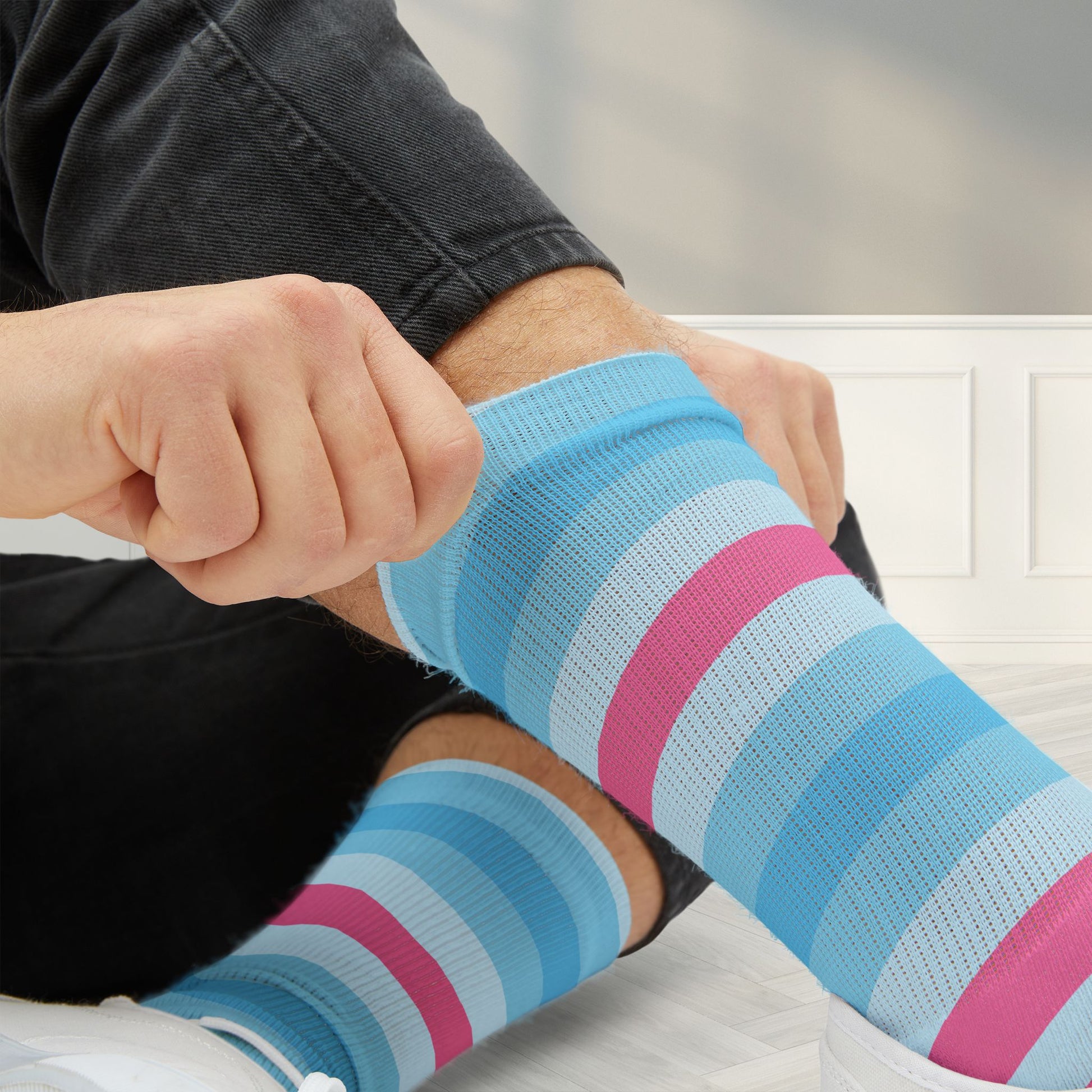 Transmasculine Pride Socks