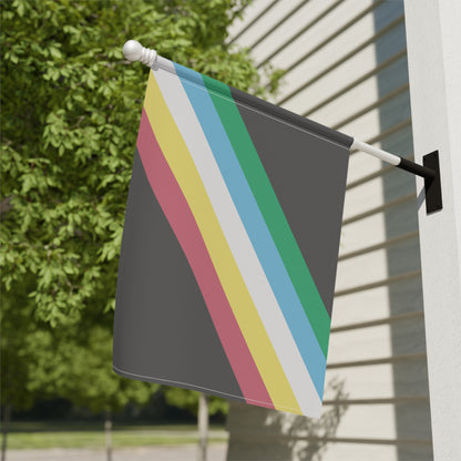 24.5'' × 32'' Disability Pride Garden Flag Banner