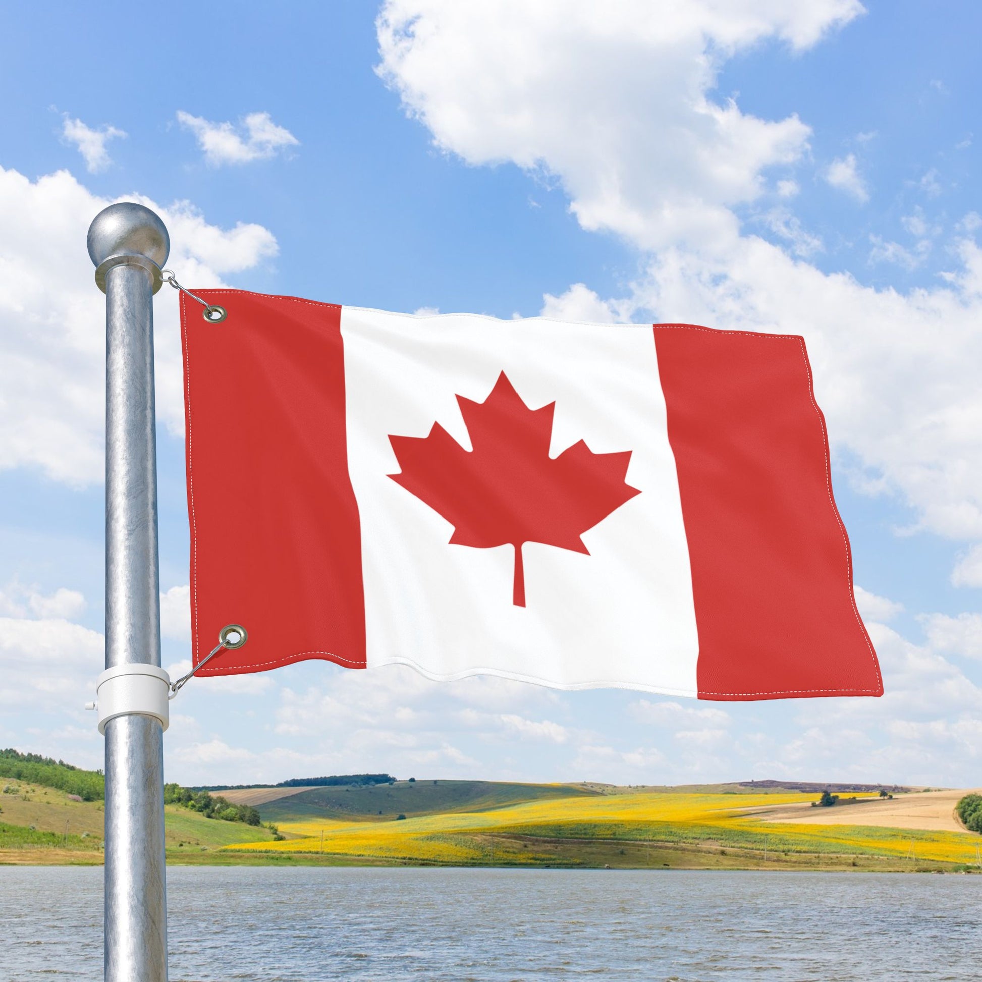 Canada Flag with Grommets