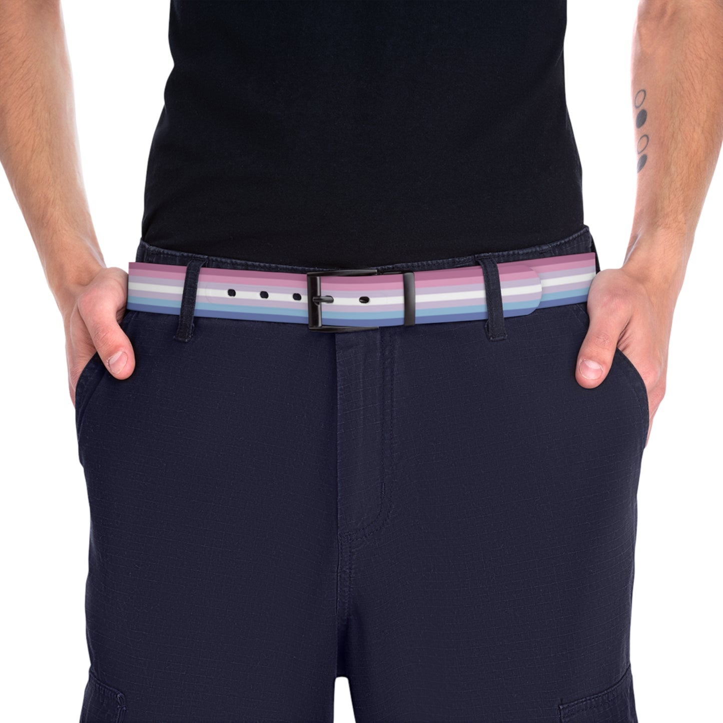 Bigender Pride Flag Belt