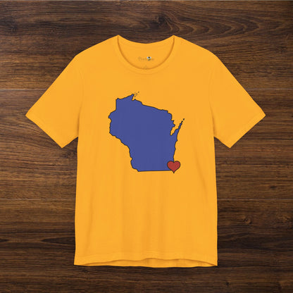 Gold I Love Southeastern Wisconsin!