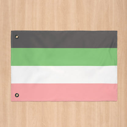 Idemromantic Pride Flag with Grommets