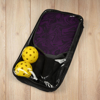 Purple Swirl Pickleball Paddles