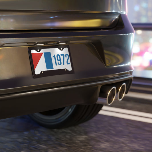 AMC Logo Personalized Blue Year Vanity Plates