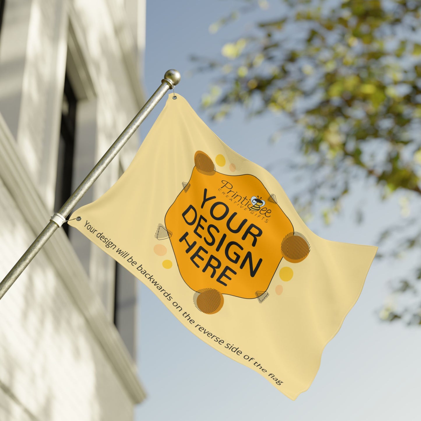 24'' × 36'' Personalized Double-Sided Custom Flag with Grommets