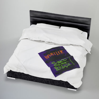 Proud to Be a Scare Actor Personalized Velveteen Plush Blanket