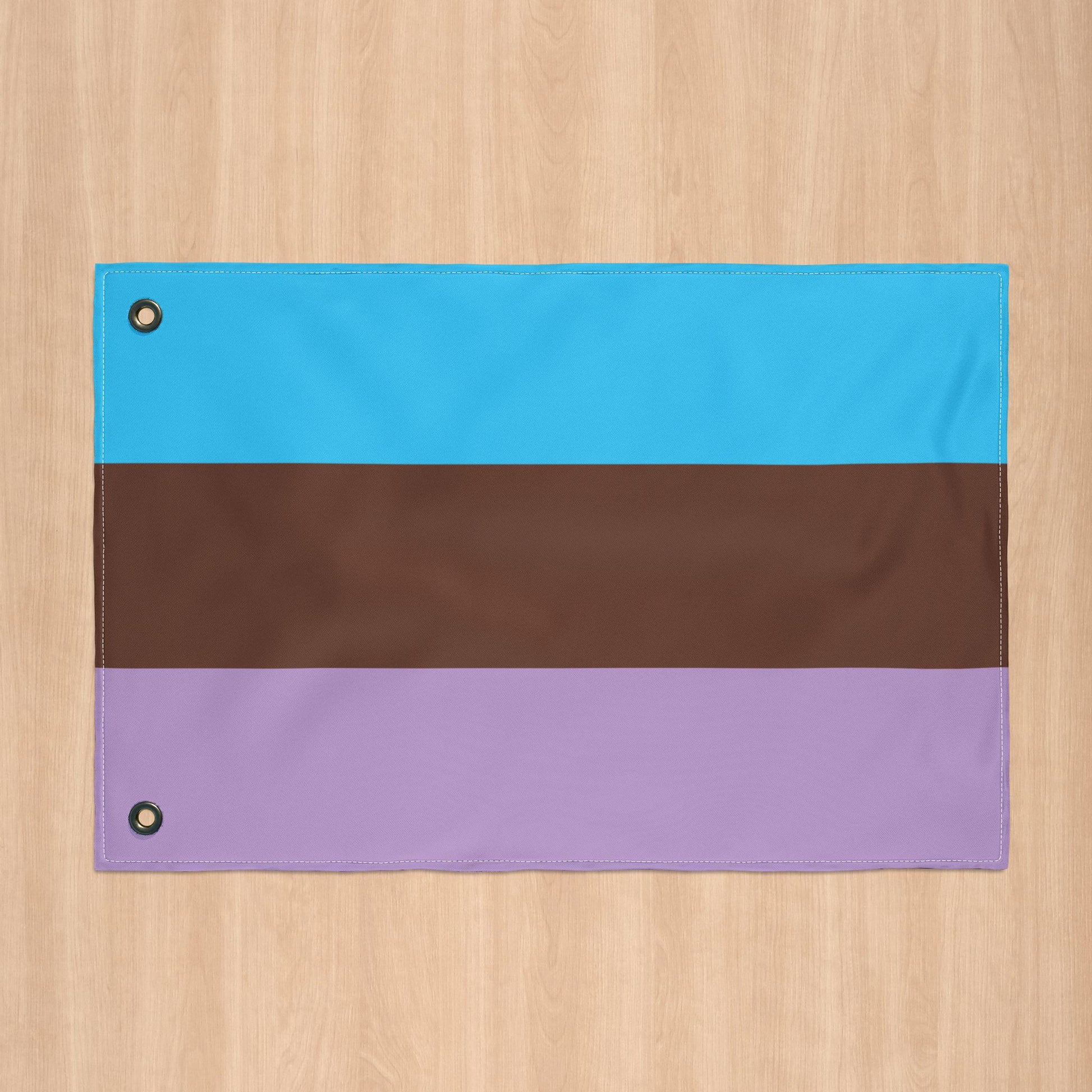 Androsexual Double-Sided Pride Flag with Grommets