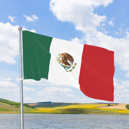 Mexico Flag with Grommets