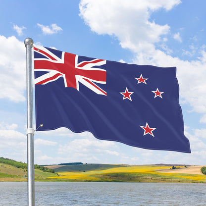New Zealand Flag with Grommets
