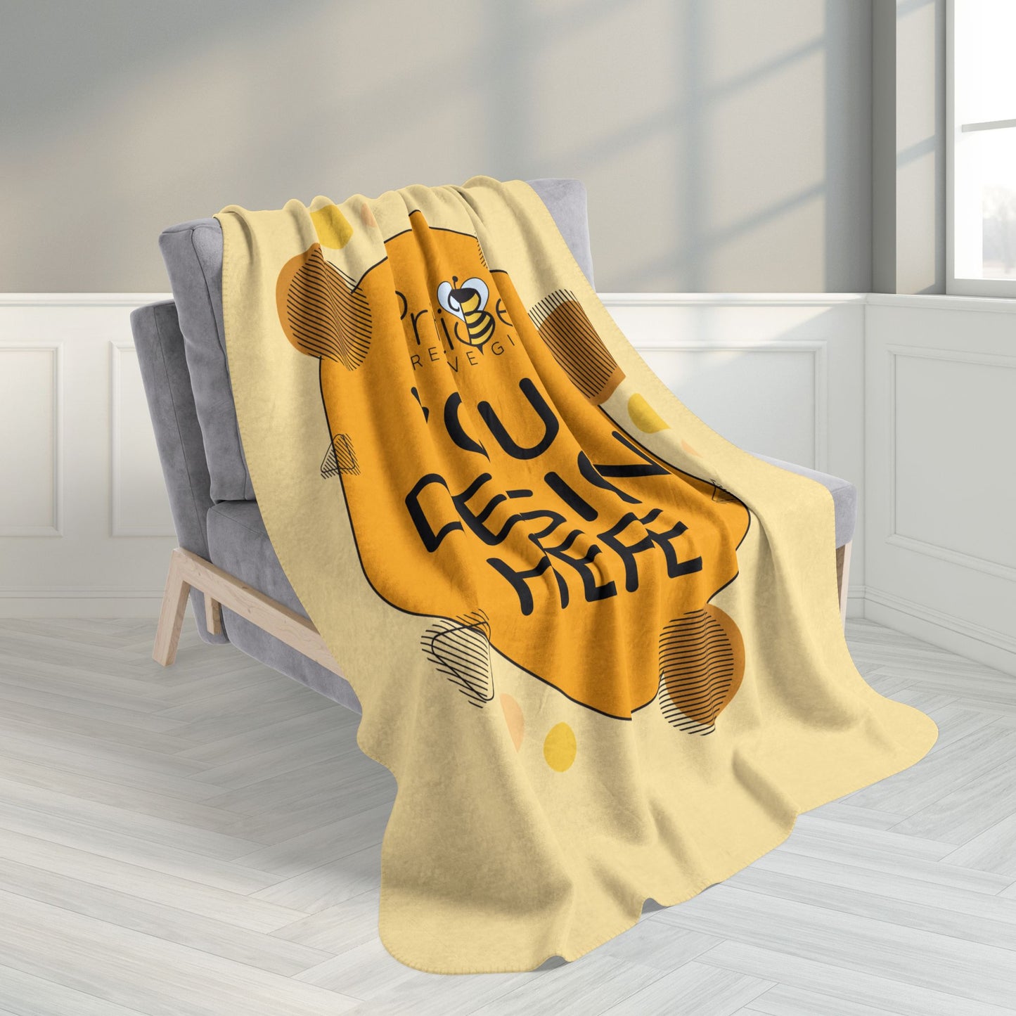Custom Fleece Sherpa Blanket
