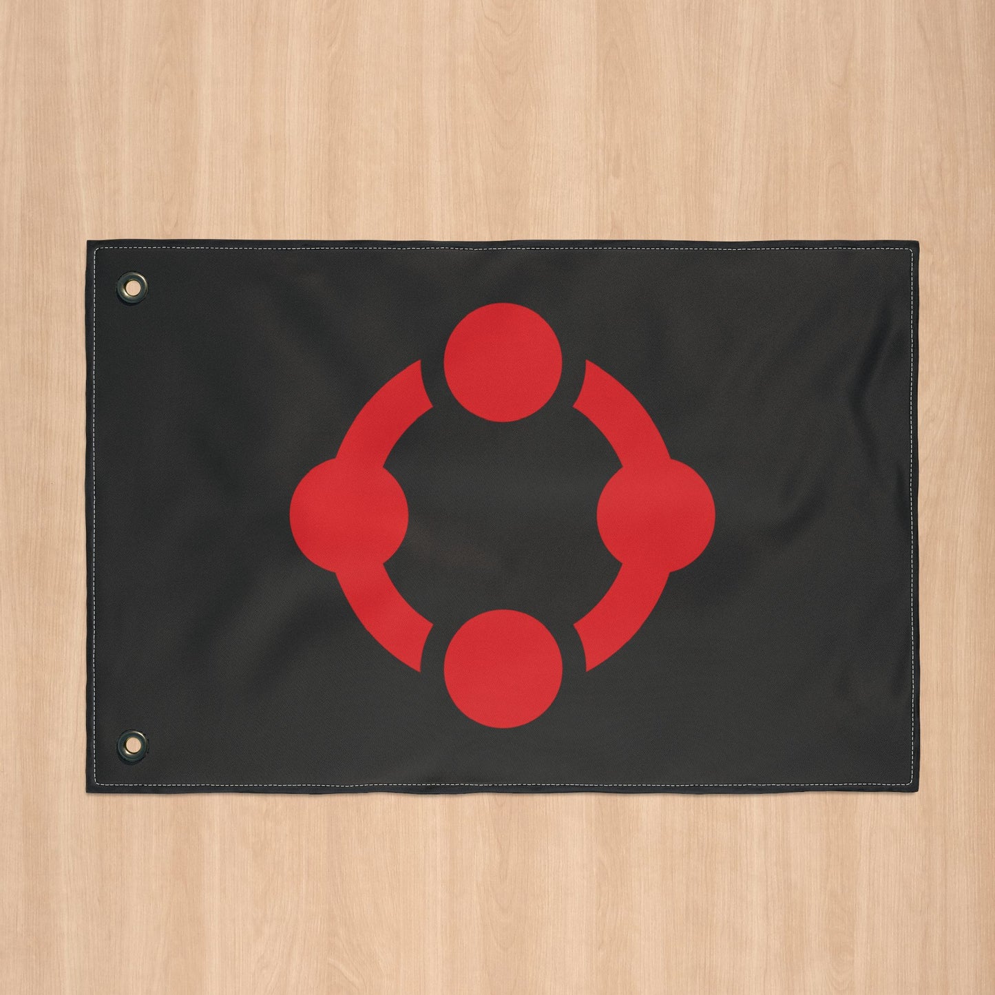 Fetish Black Pride Flag with Grommets