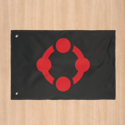 Fetish Black Pride Flag with Grommets