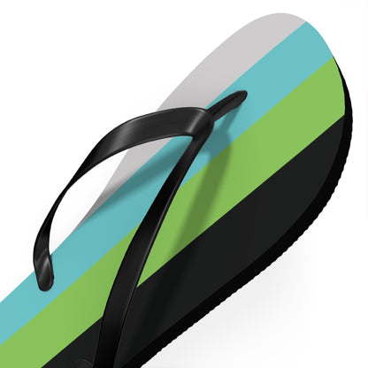 Quoiromantic Pride Flip Flops