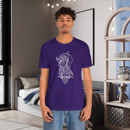 Bride of Frankenstein Lovebird, Line Art Tee