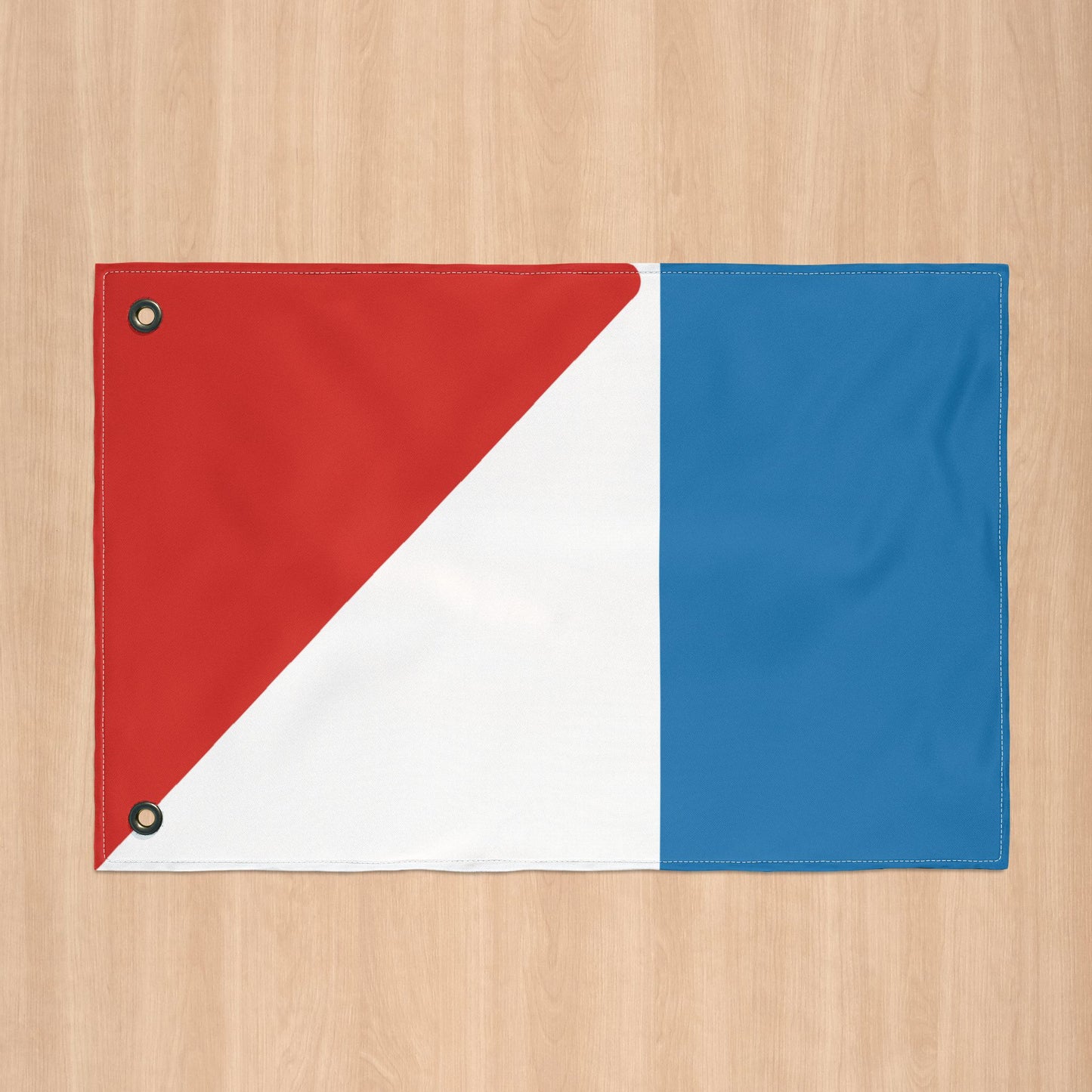 AMC American Motors Logo Double-Sided Flag, with Left or Right Side Grommets