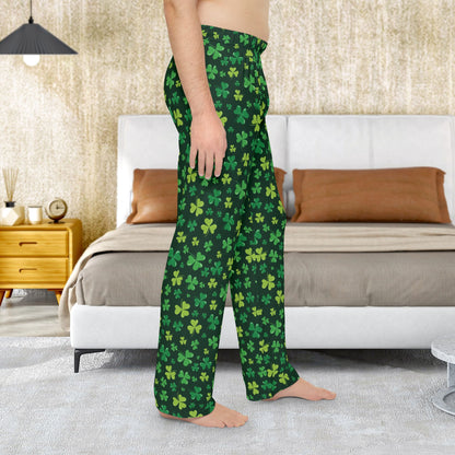 St. Patrick’s Day Shamrocks Men’s Lounge Pants