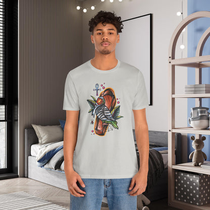 Mummy Lovebird Hand-Drawn & Hand-Colored Tee