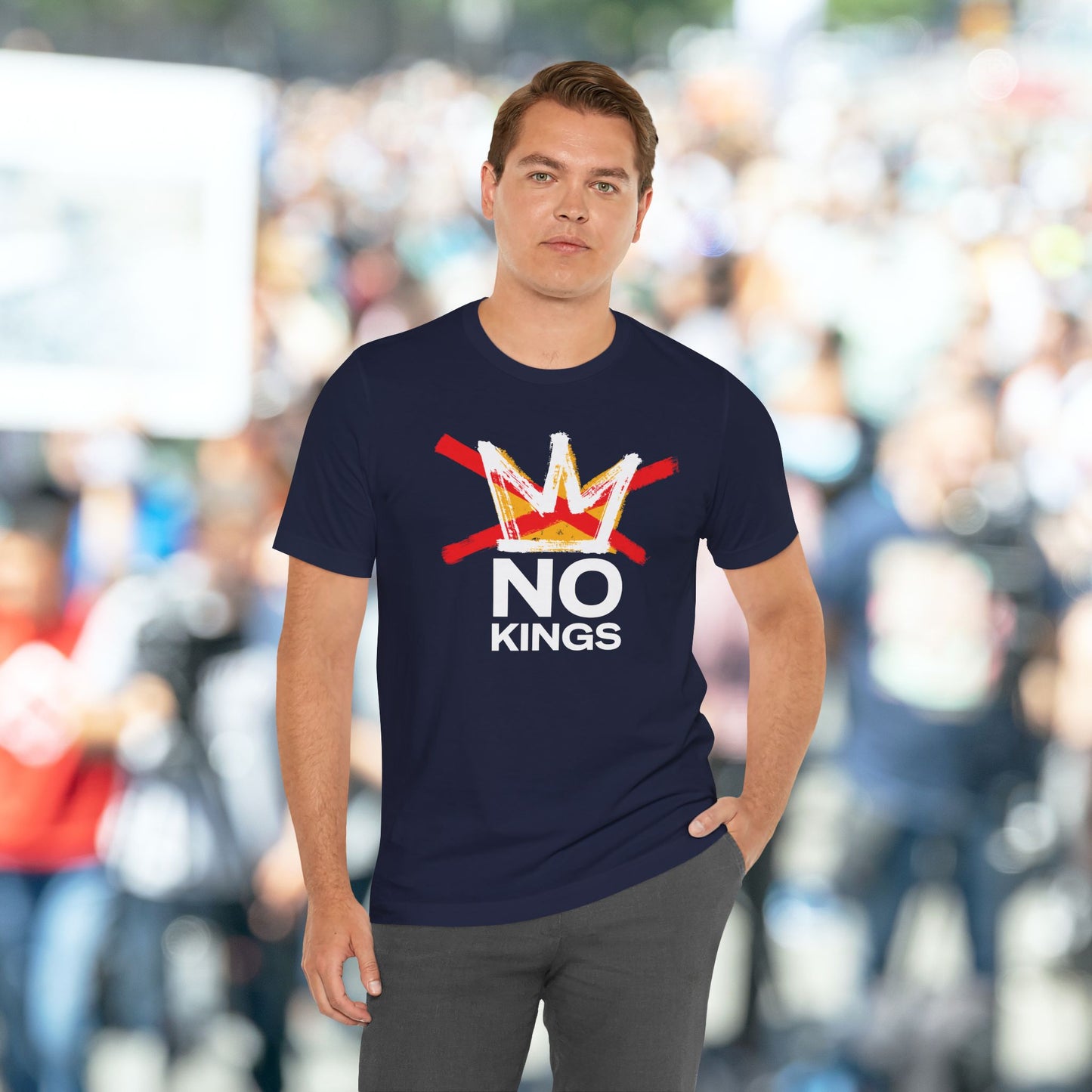 No Kings Tee (FRONT graphic)