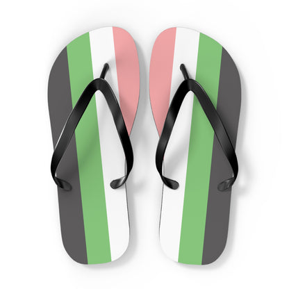 Idemromantic Pride Flip Flops