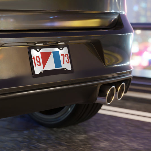 AMC Logo Red Year White Custom Vanity Plates