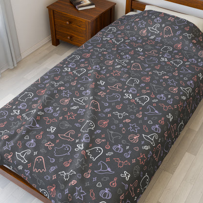 Cupioromantic Pride Halloween Velveteen Plush Blanket