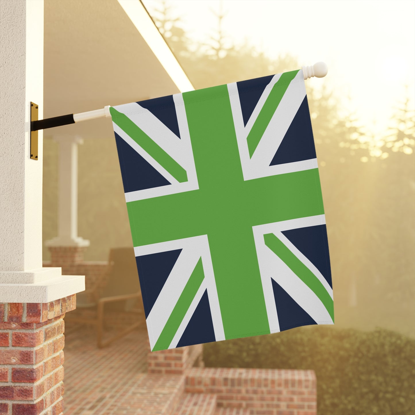 SeaJack UK Seattle WA Garden Flag Banner