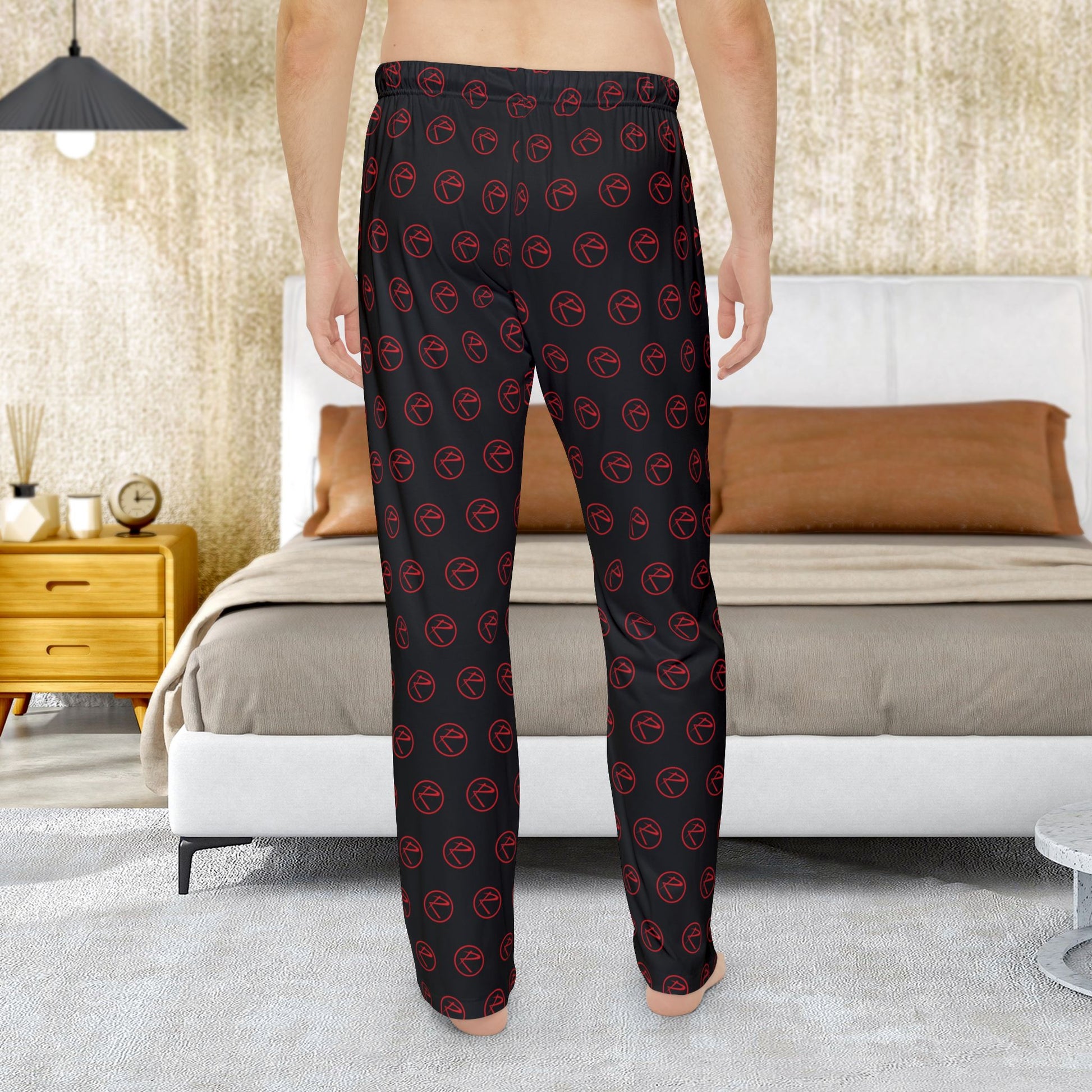 Men’s AMC Rambler Logo Black Pajama Pants