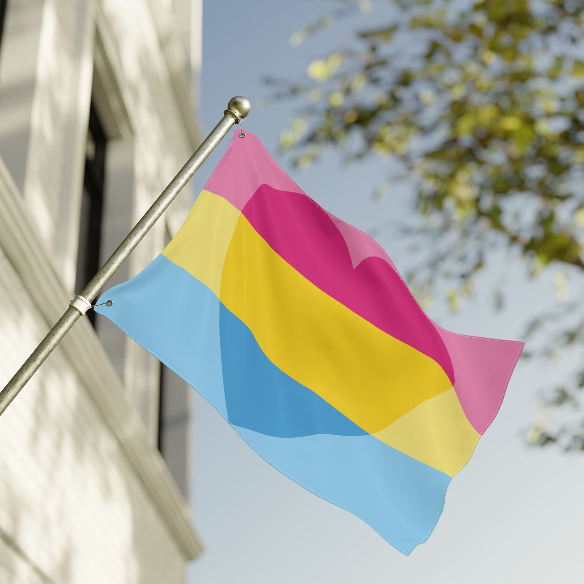 24'' × 36'' Panromantic Pride Flag with Grommets