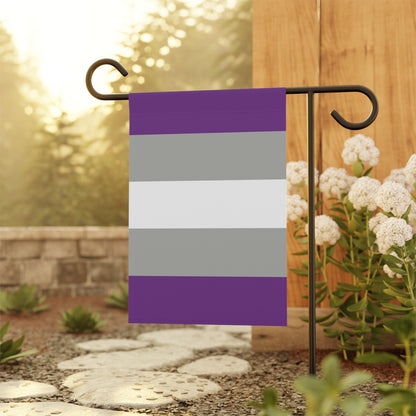Greysexual Garden Flag Banner