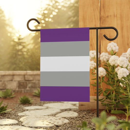 Greysexual Garden Flag Banner
