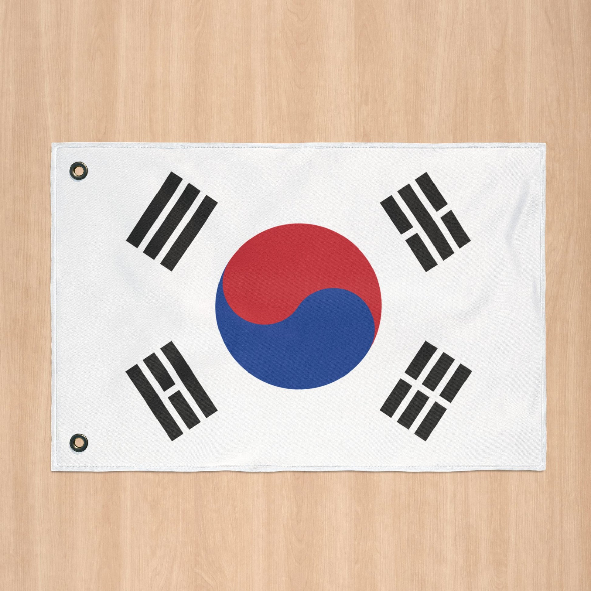South Korea Flag with Grommets