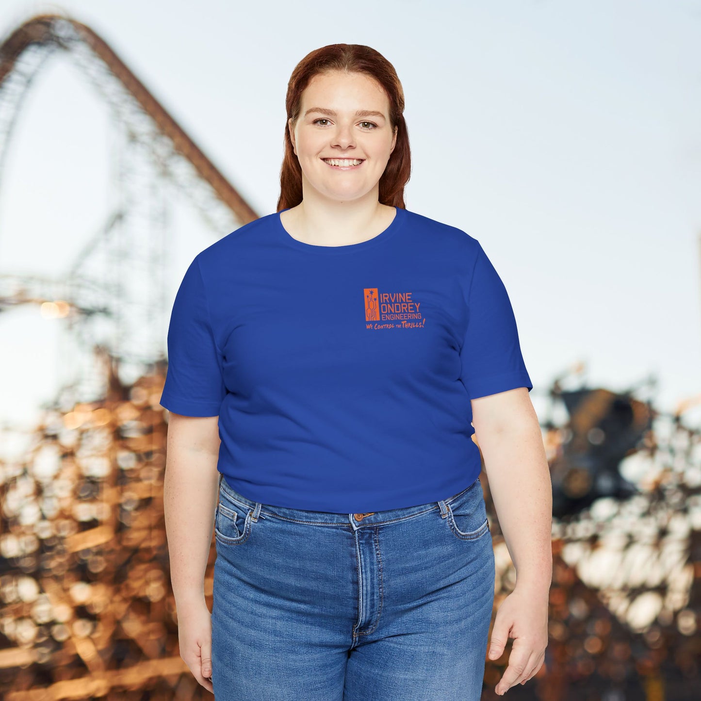 OG Woodie Tee (BACK graphic) • Irvine Ondrey Engineering