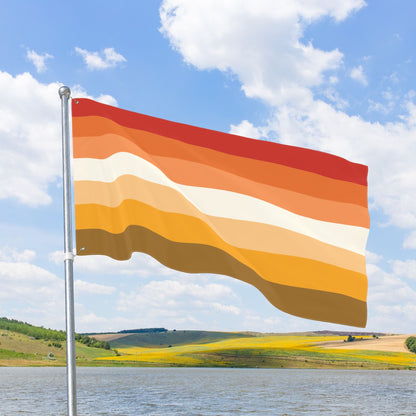 Butch Double-Sided Pride Flag with Grommets