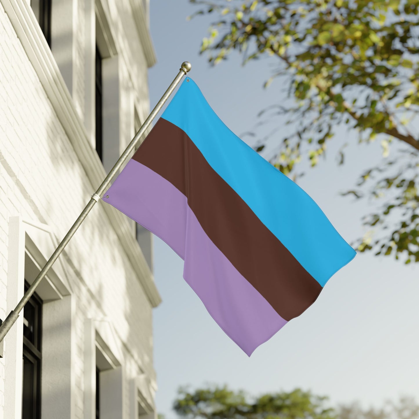 36'' × 60'' Androsexual Double-Sided Pride Flag with Grommets