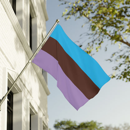 36'' × 60'' Androsexual Double-Sided Pride Flag with Grommets