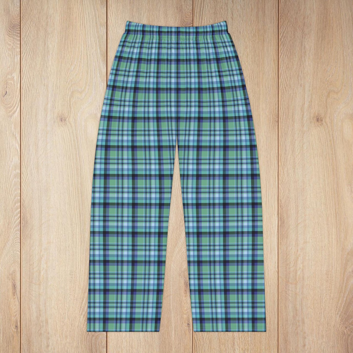 Women’s Green & Purple West Mifflin PA Plaid Pajama Pants