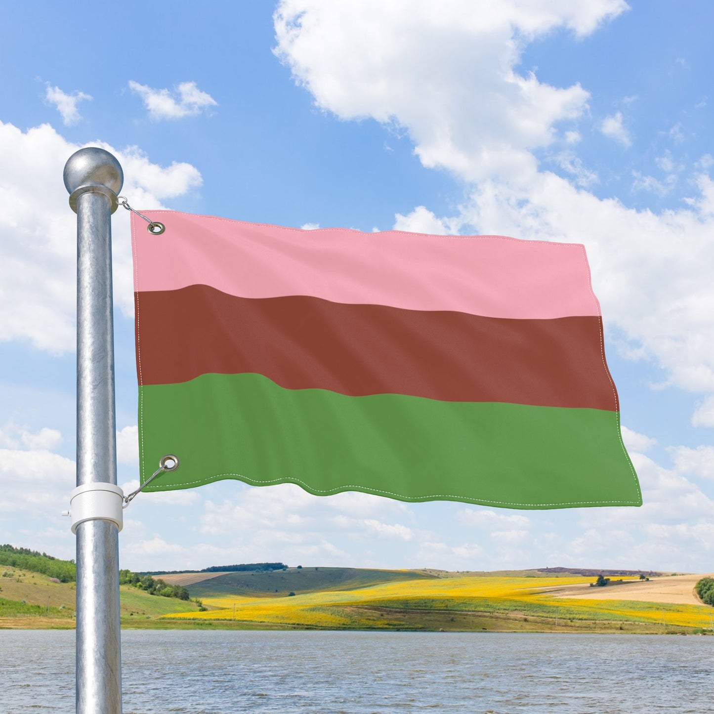 Gynesexual Double-Sided Pride Flag with Grommets