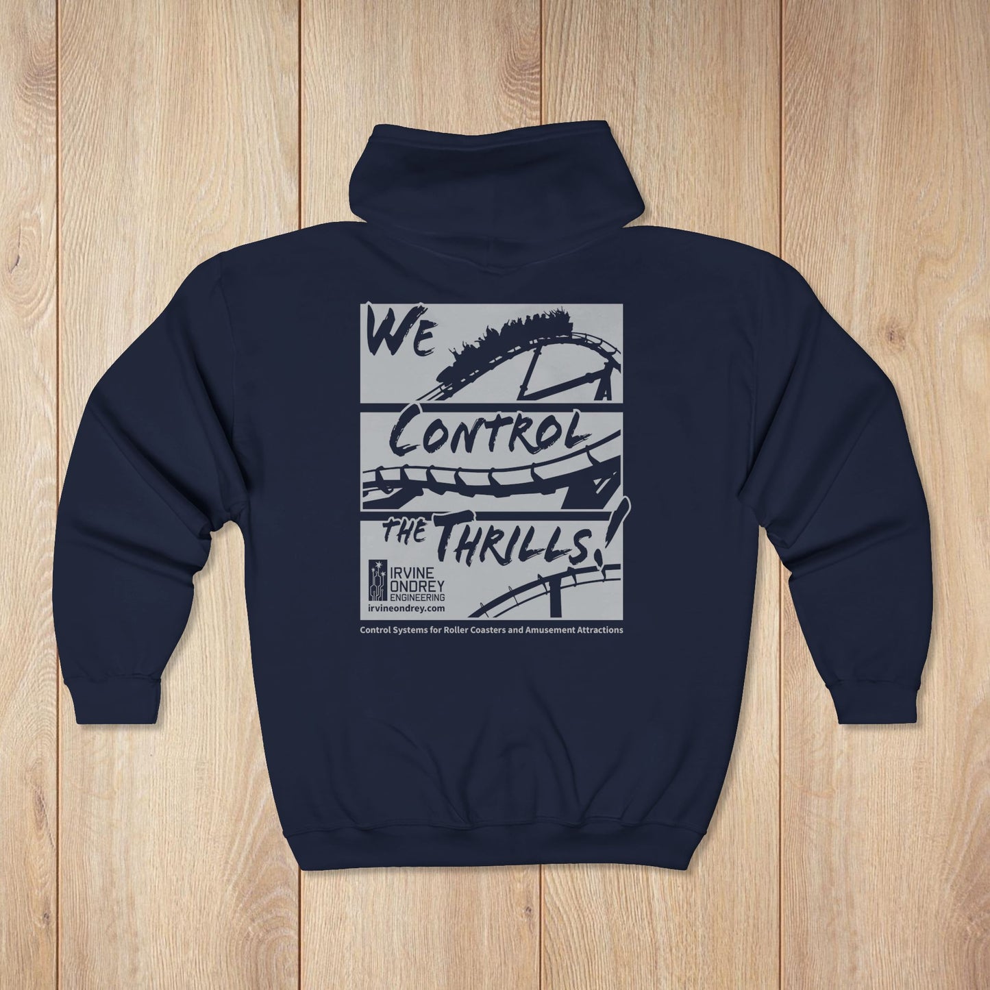 OG Steelie Zip Hoodie • Irvine Ondrey Engineering