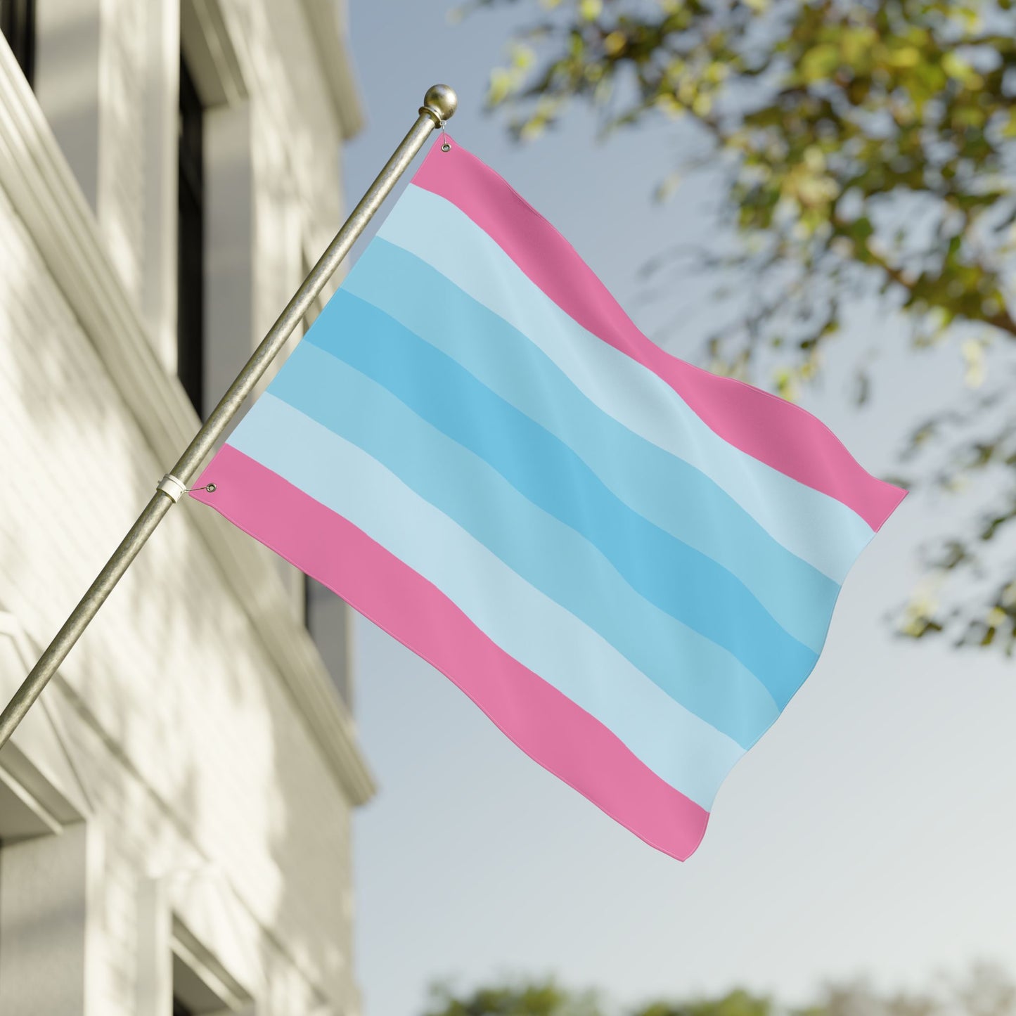 30'' × 40'' Transmasculine Pride Flag with Grommets