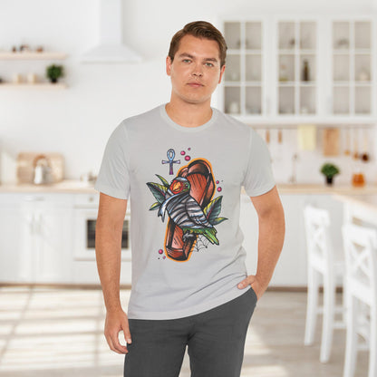 Mummy Lovebird Hand-Drawn & Hand-Colored Tee