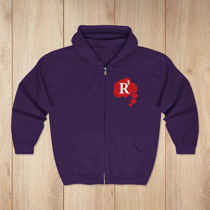 Purple Red’s Randumb Ruminations Zip Hoodie