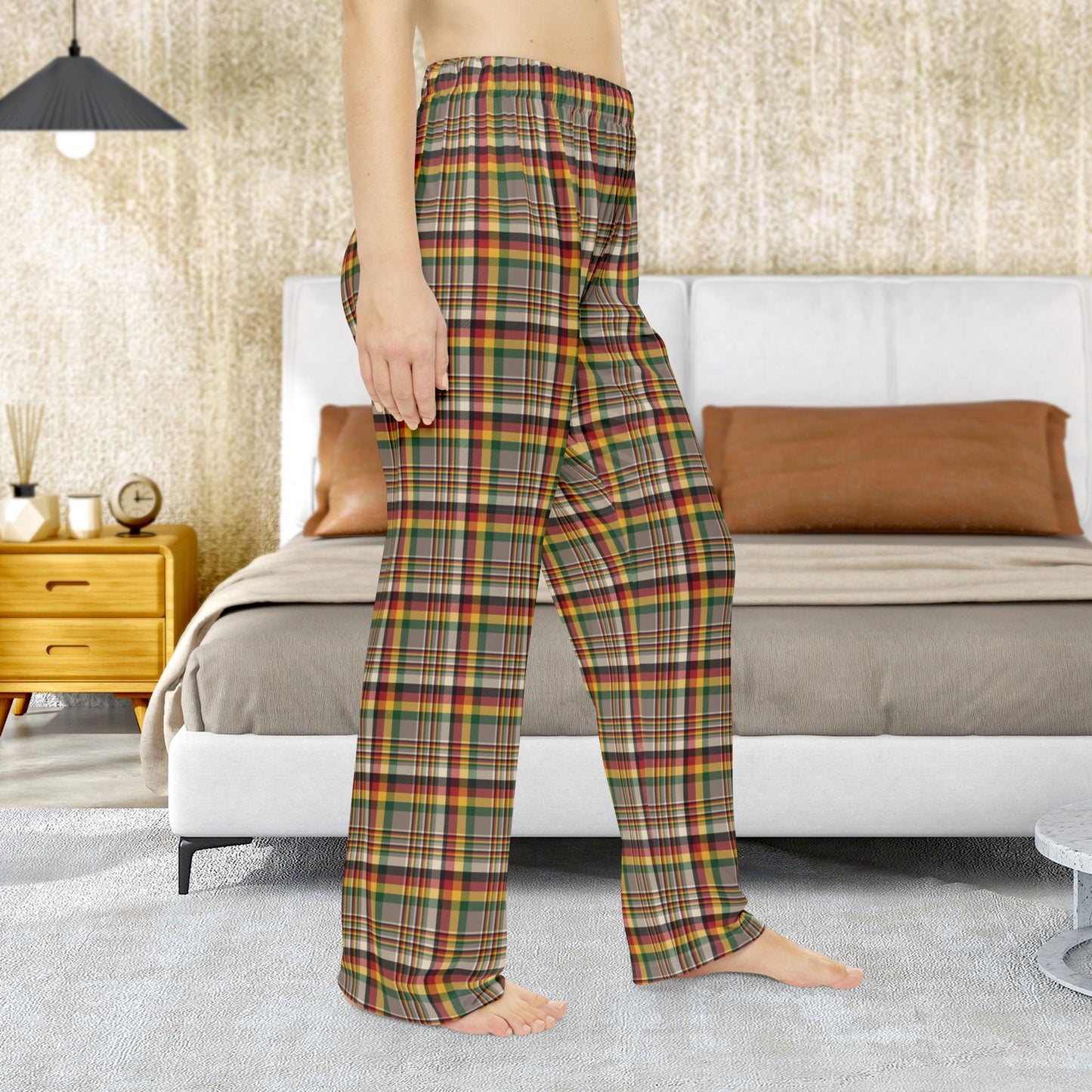 Women’s Brown & Green Gurnee IL Pajama Pants