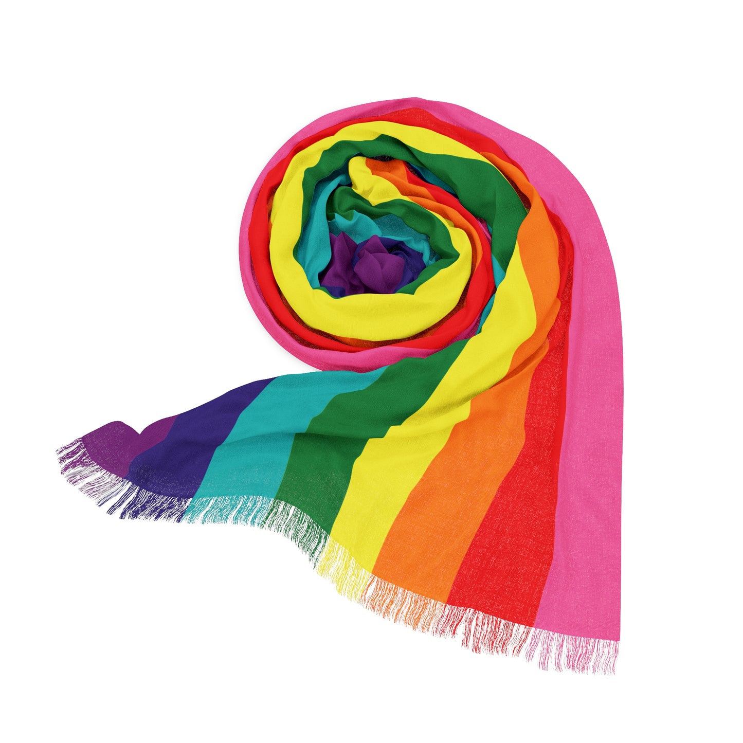 Gilbert Baker Rainbow Pride Lightweight Scarf