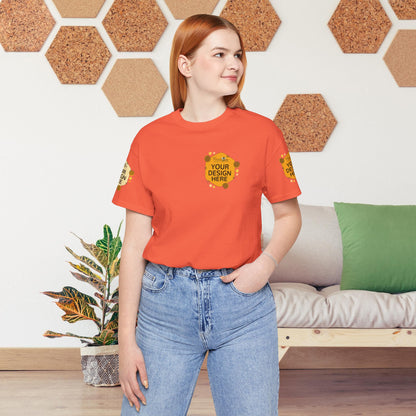 Custom Orange, Yellow & Peach Tees for BELLA+CANVAS® 3001