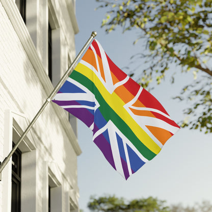36'' × 60'' UK Rainbow Pride Flag with Grommets